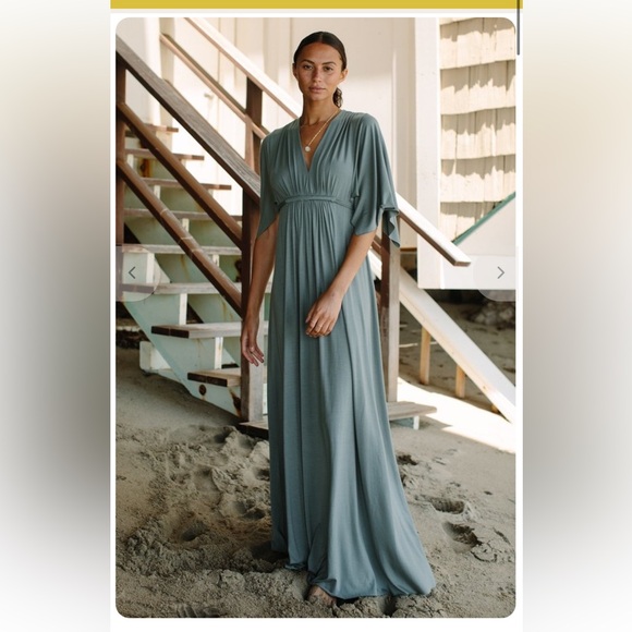 NWT RACHEL PALLY LONG CAFTAN DRESS Sz Medium - Picture 2 of 15